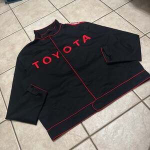 Vintage TOYOTA RACING WORKWEAR CUSTOM BOMBER JACKET